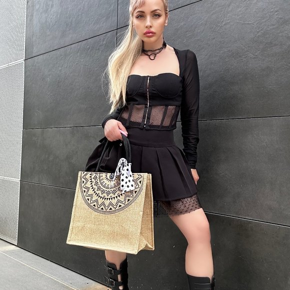 PATTERNED TOTES - Picture 2 of 4